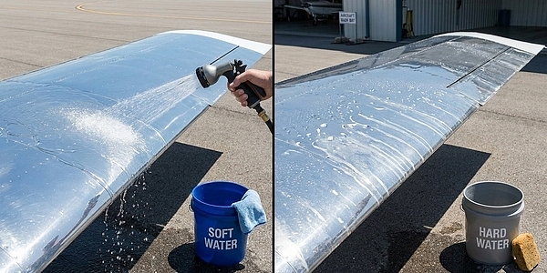 Should You Use Soft Water to Wash Your Airplane Exterior?