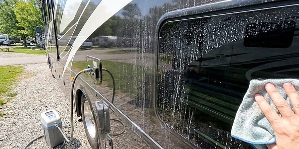 Is Hard Water on Your RV Leaving White Stains Behind?